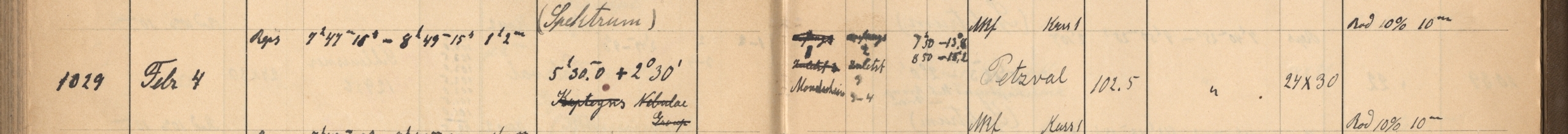 Plattenverzeichnis Eintrag01029