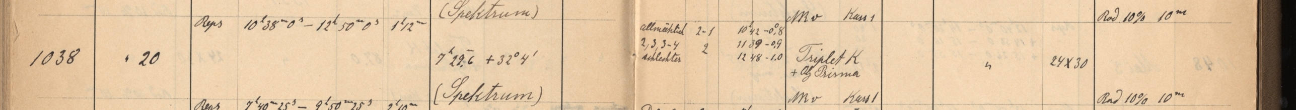 Plattenverzeichnis Eintrag01038