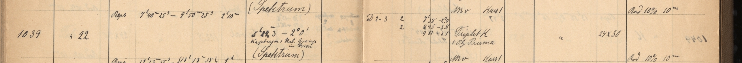 Plattenverzeichnis Eintrag01039