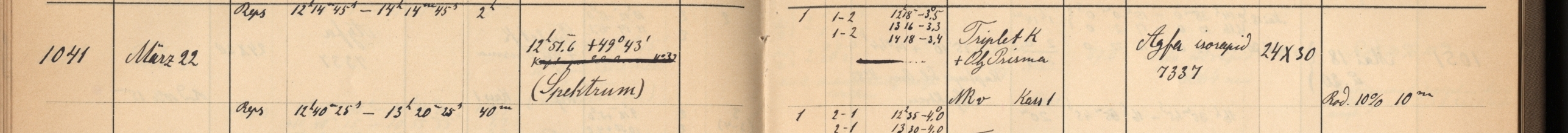 Plattenverzeichnis Eintrag01041