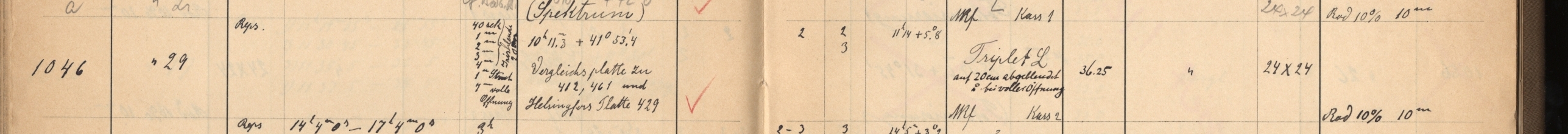 Plattenverzeichnis Eintrag01046a