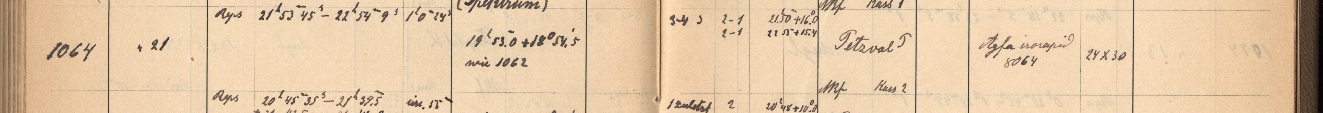Plattenverzeichnis Eintrag01064