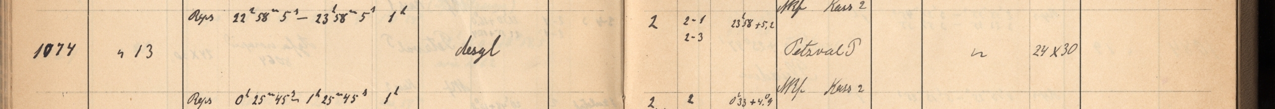 Plattenverzeichnis Eintrag01074