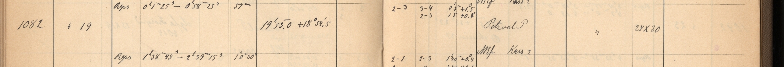 Plattenverzeichnis Eintrag01082