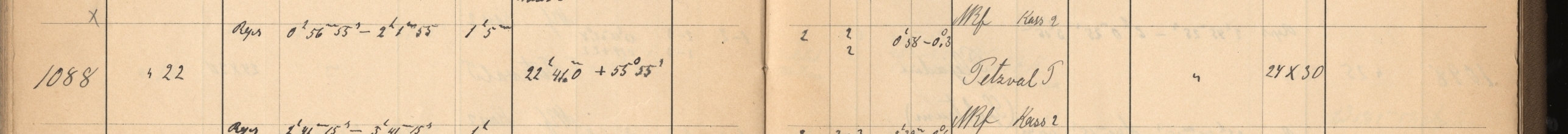 Plattenverzeichnis Eintrag01088