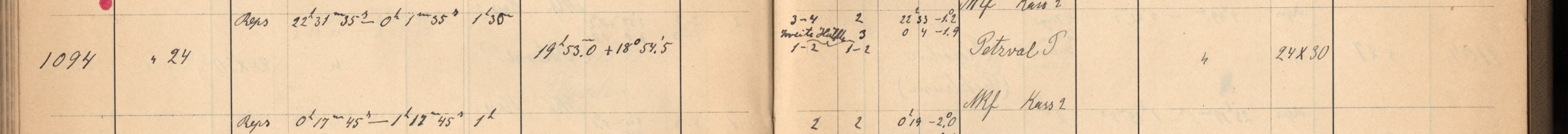 Plattenverzeichnis Eintrag01094