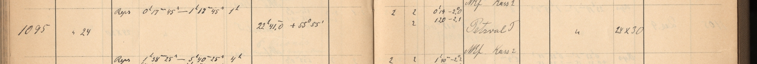 Plattenverzeichnis Eintrag01095