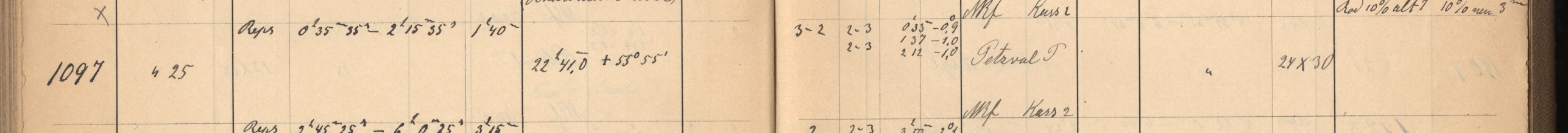 Plattenverzeichnis Eintrag01097