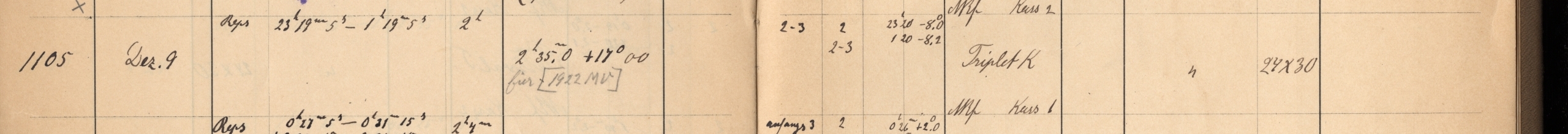 Plattenverzeichnis Eintrag01105