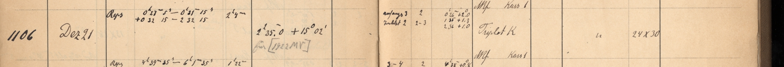 Plattenverzeichnis Eintrag01106