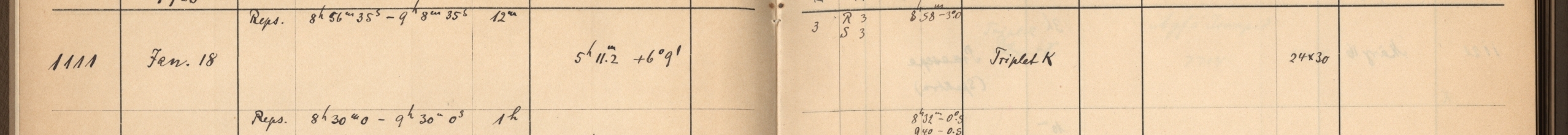 Plattenverzeichnis Eintrag01111