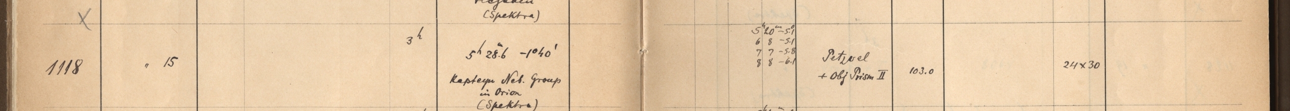 Plattenverzeichnis Eintrag01118