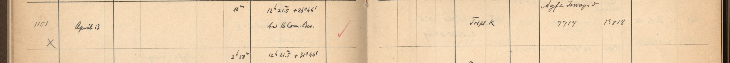 Plattenverzeichnis Eintrag01151