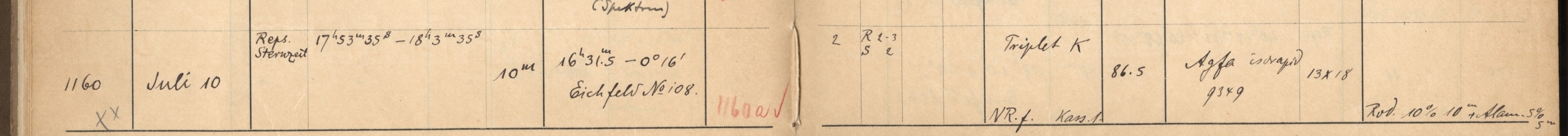 Plattenverzeichnis Eintrag01160