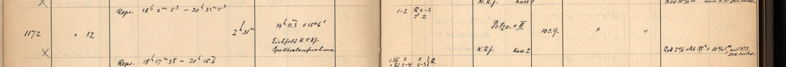 Plattenverzeichnis Eintrag01172