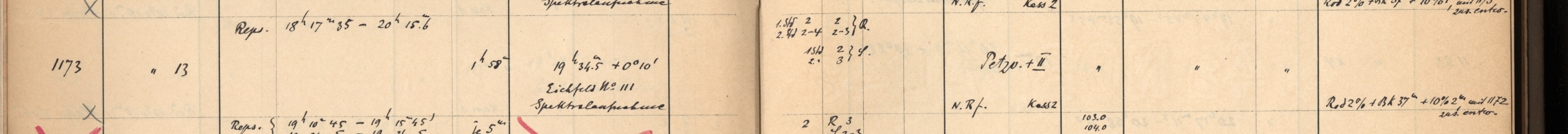 Plattenverzeichnis Eintrag01173