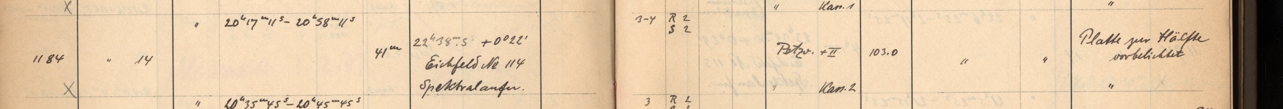 Plattenverzeichnis Eintrag01184