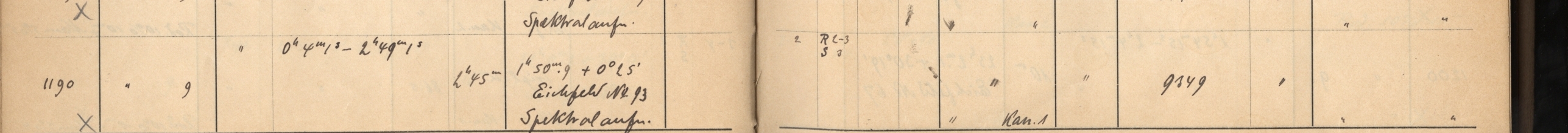 Plattenverzeichnis Eintrag01190