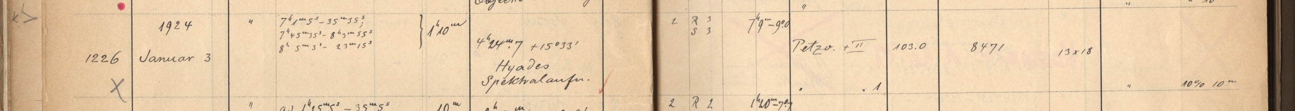 Plattenverzeichnis Eintrag01226