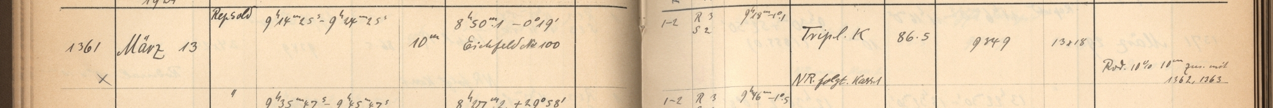 Plattenverzeichnis Eintrag01361