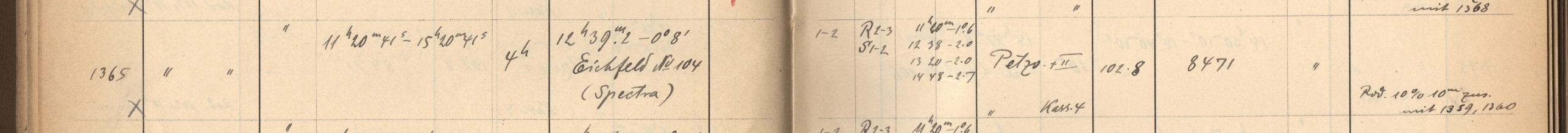 Plattenverzeichnis Eintrag01365