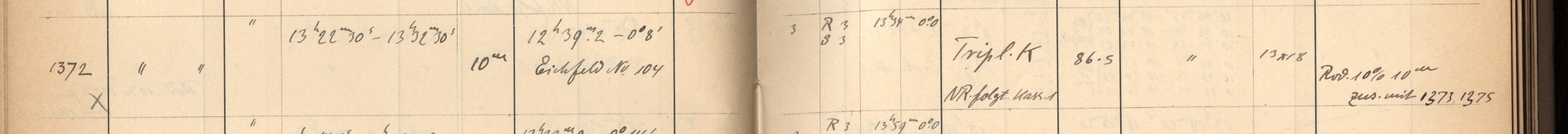 Plattenverzeichnis Eintrag01372
