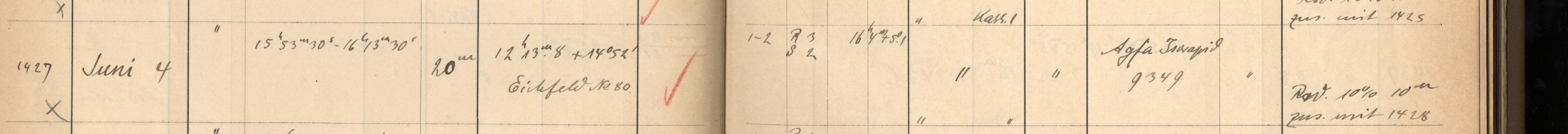 Plattenverzeichnis Eintrag01427