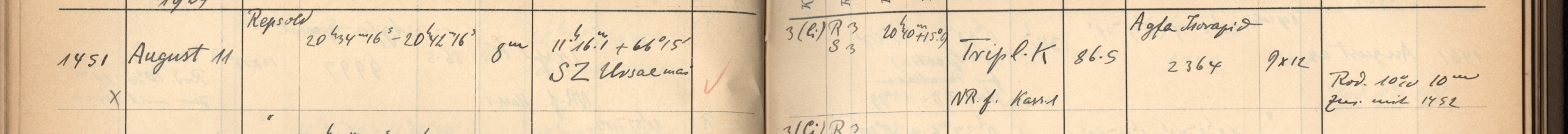 Plattenverzeichnis Eintrag01451
