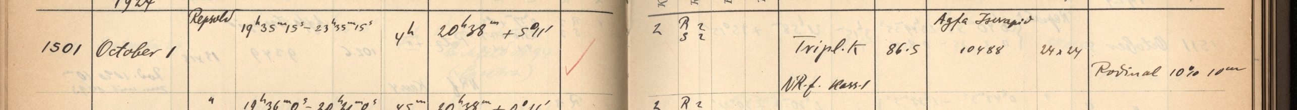 Plattenverzeichnis Eintrag01501