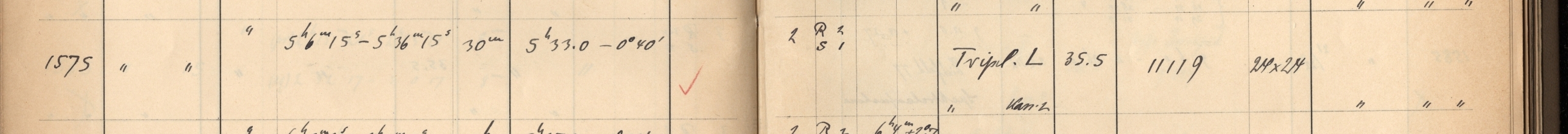 Plattenverzeichnis Eintrag01575