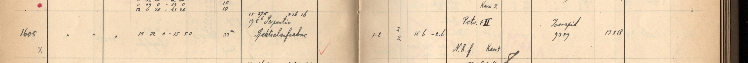 Plattenverzeichnis Eintrag01605