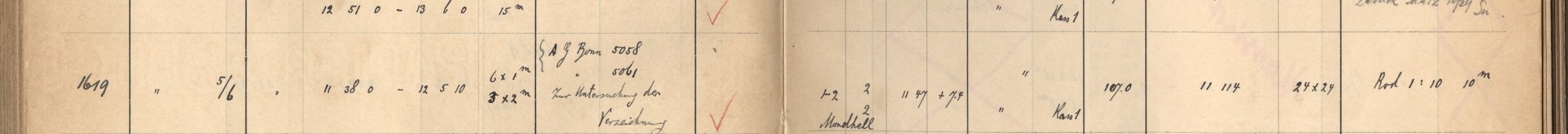 Plattenverzeichnis Eintrag01619