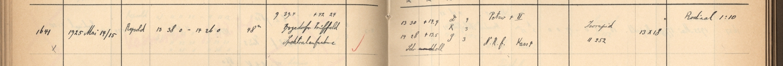 Plattenverzeichnis Eintrag01641