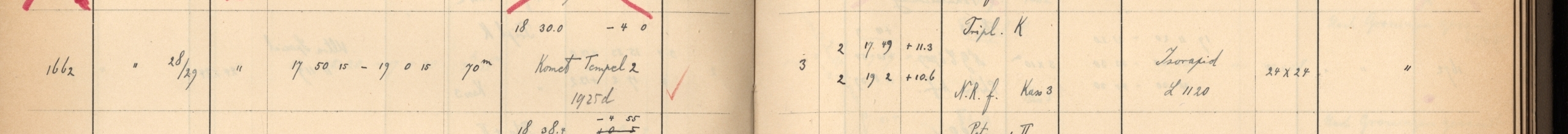 Plattenverzeichnis Eintrag01662