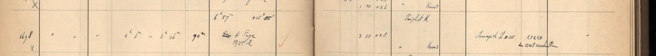 Plattenverzeichnis Eintrag01698