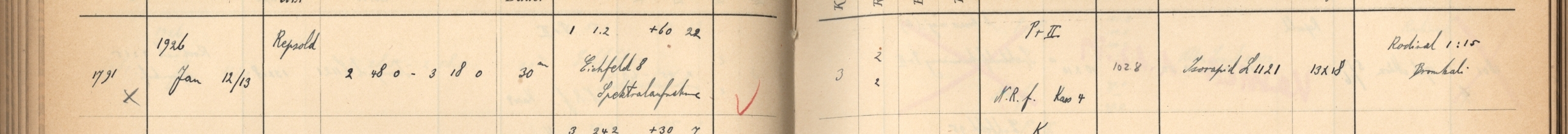 Plattenverzeichnis Eintrag01791