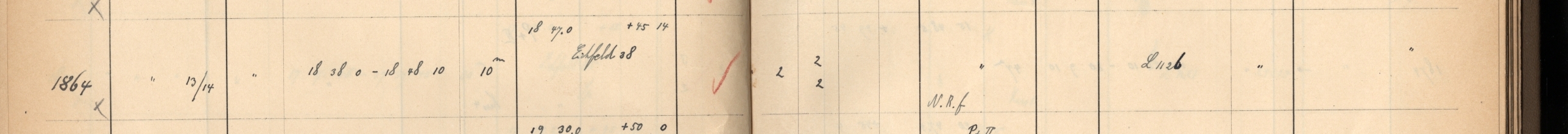 Plattenverzeichnis Eintrag01864