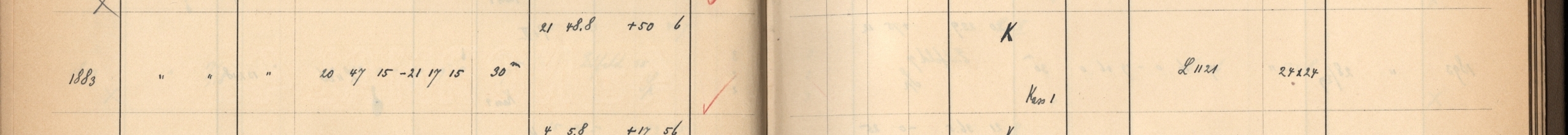 Plattenverzeichnis Eintrag01883