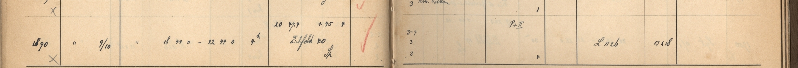 Plattenverzeichnis Eintrag01890