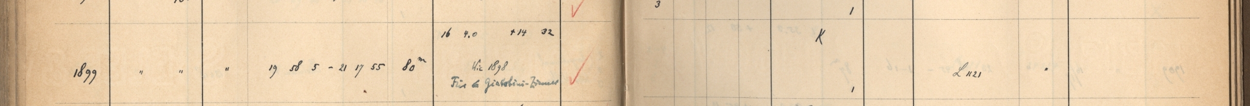 Plattenverzeichnis Eintrag01899