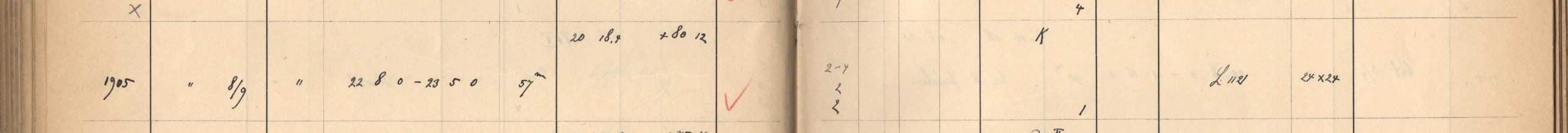 Plattenverzeichnis Eintrag01905