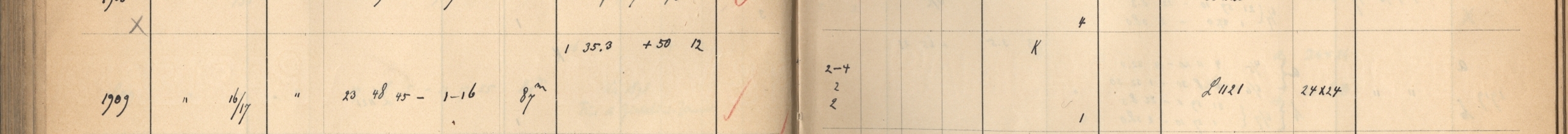 Plattenverzeichnis Eintrag01909