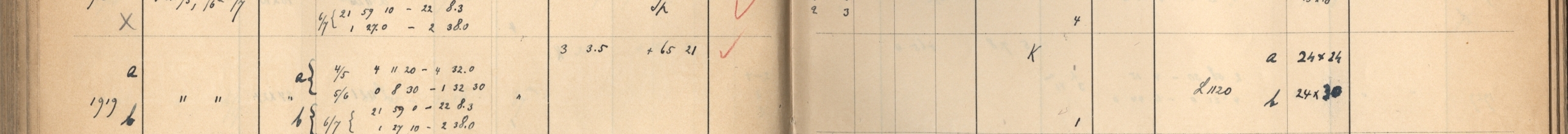 Plattenverzeichnis Eintrag01919a