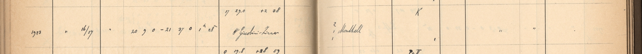 Plattenverzeichnis Eintrag01923