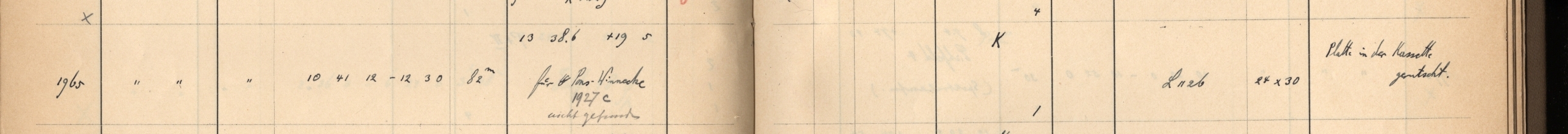 Plattenverzeichnis Eintrag01965