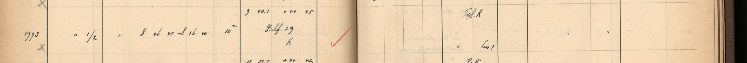 Plattenverzeichnis Eintrag01993