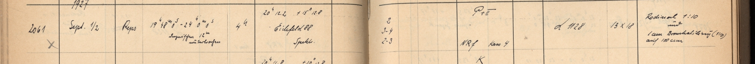 Plattenverzeichnis Eintrag02061