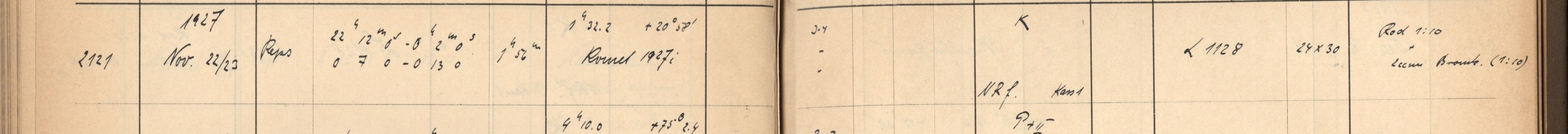 Plattenverzeichnis Eintrag02121