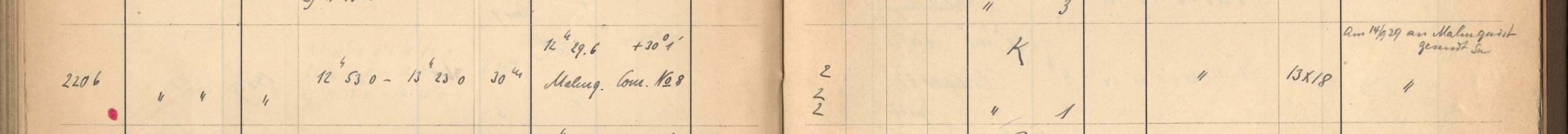 Plattenverzeichnis Eintrag02206