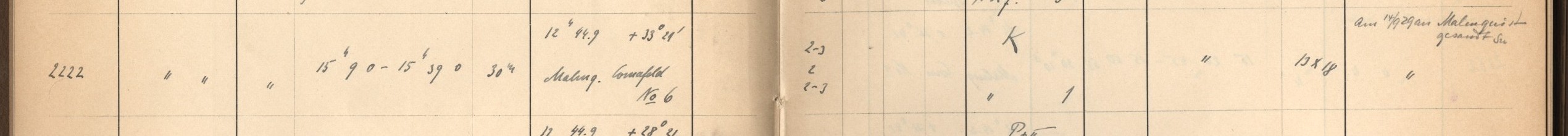 Plattenverzeichnis Eintrag02222